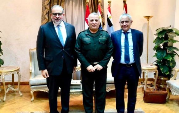 Dr Aref Nayed Visits Egyptian Ministry of Defense