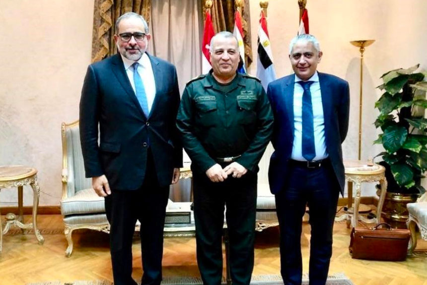 Dr Aref Nayed Visits Egyptian Ministry of Defense