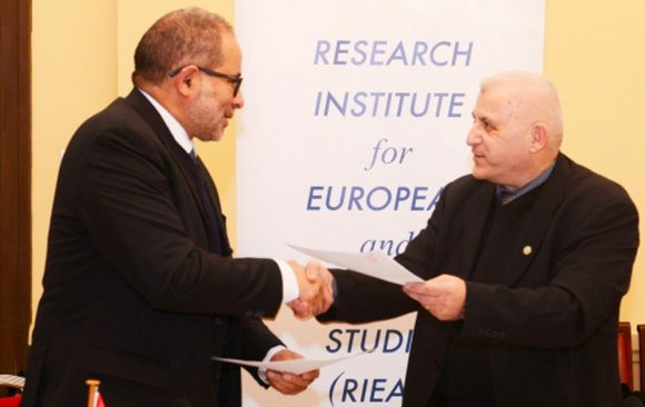 Dr Nayed Delivers a Lecture in Athens and Signs Academic Cooperation Agreements