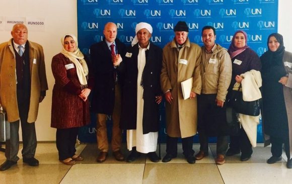 وفد من الحراك الوطني من أجل ليبيا يدعو الأمم المتحدة إلى اتخاذ نهج متوازن في عملية السلام