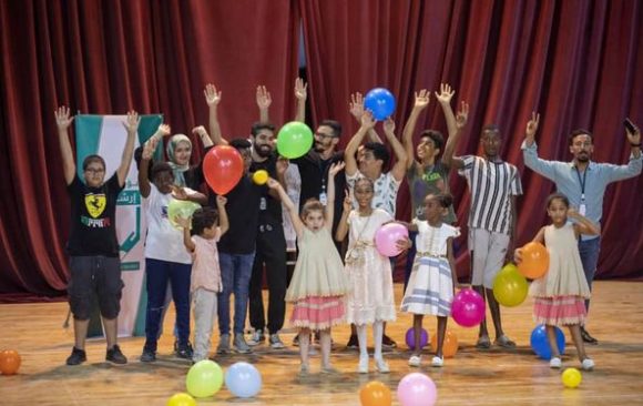 بالتعاون مع مؤسسة إرشاد : نشاط ترفيهي للأطفال في مسرح الطفل