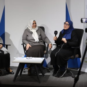 نظّم مجمع ليبيا للدراسات المتقدمة لقاء بعنوان: المرأة الرائدة
