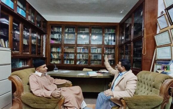 A visit to the library of Mr. Abu Bakr Othman, Judge Al-Hudayri, may God Almighty have mercy on him