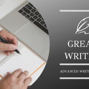 Announcement of a training course:  Great Writing – Advanced Writing Course (English)