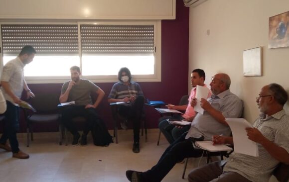 Concluding a training course on advanced writing in English