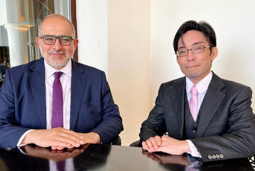 Dr Nayed Meets with Japanese Chargé d’affaires to Libya
